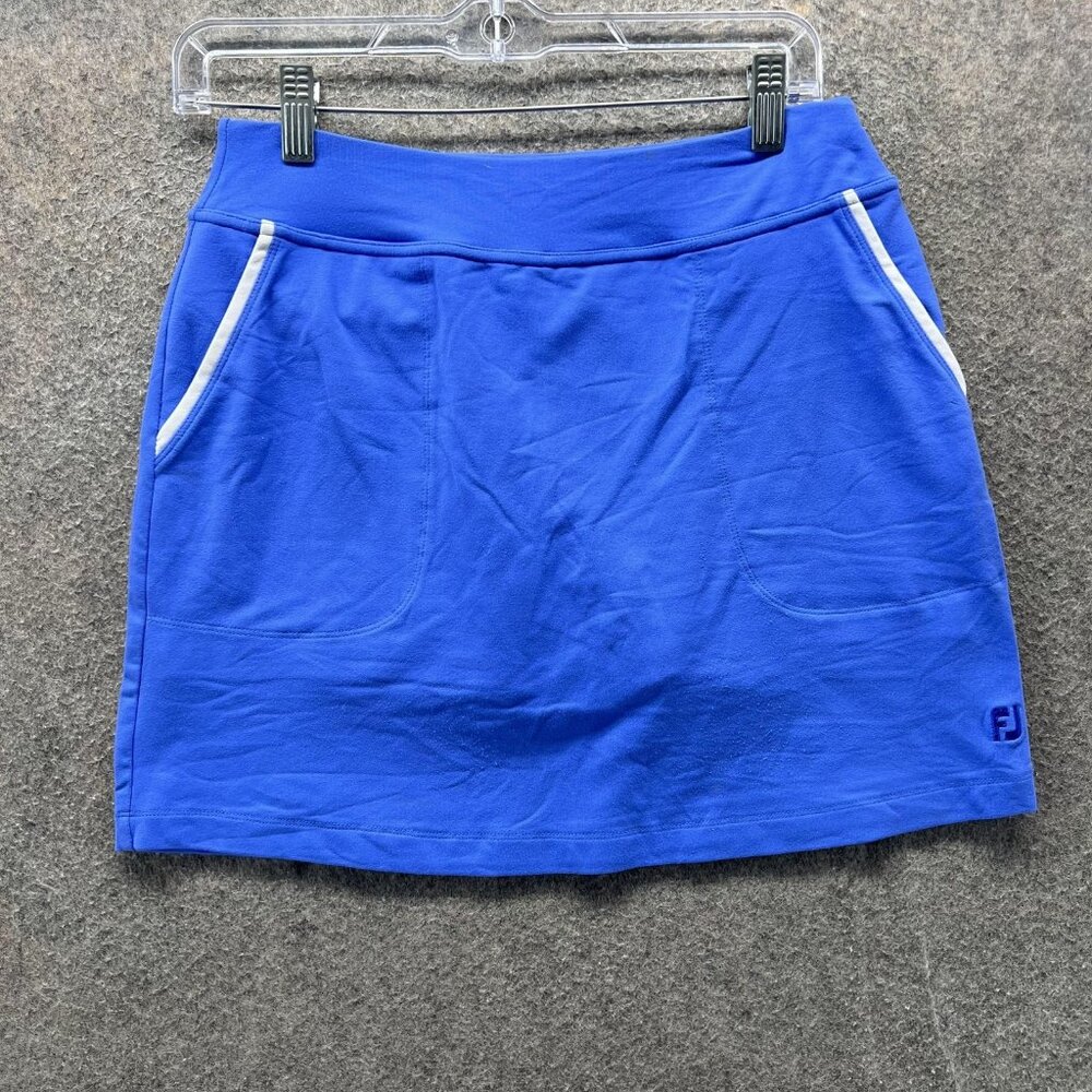 FootJoy Skirt Womens XS Blue Athletic Golf Performance Pull On Pockets Stretch